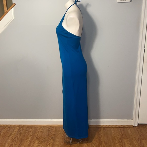 Reformation ladies turquoise Stetson Knit Dress. Medium. - Picture 7 of 9